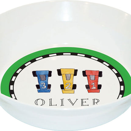 Personalized Childrens On Your Mark Dining Bowl