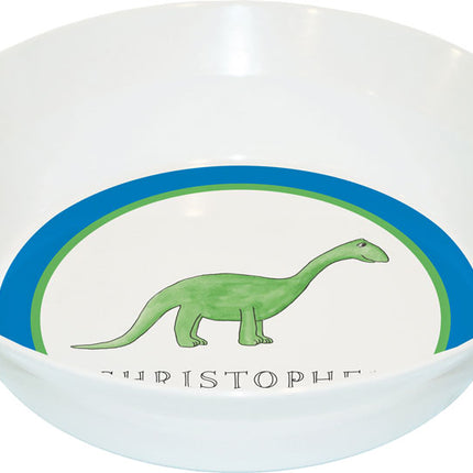 Personalized Childrens Dinomite Dining Bowl