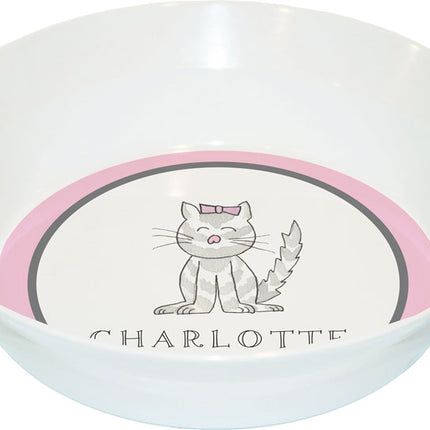 Personalized Childrens Purrfect Dining Bowl