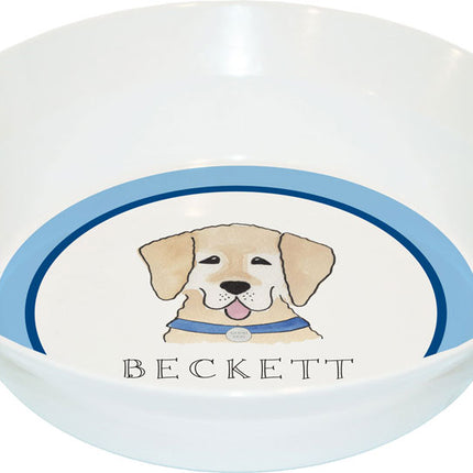 Personalized Childrens Happy Tails Dining Bowl