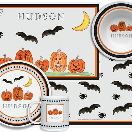 Personalized Childrens Halloween 4 Piece Table Set