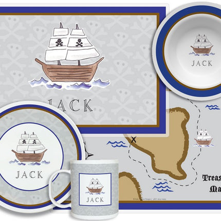 Personalized Childrens Ahoy Matey 4 Piece Table Set