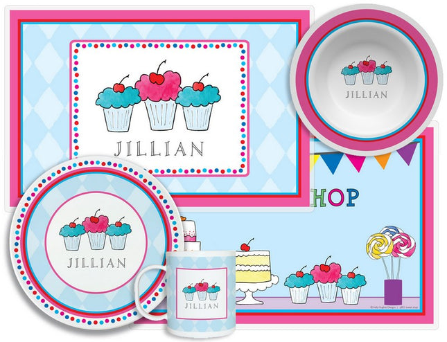 Personalized Childrens Sweet Shop 4 Piece Table Set