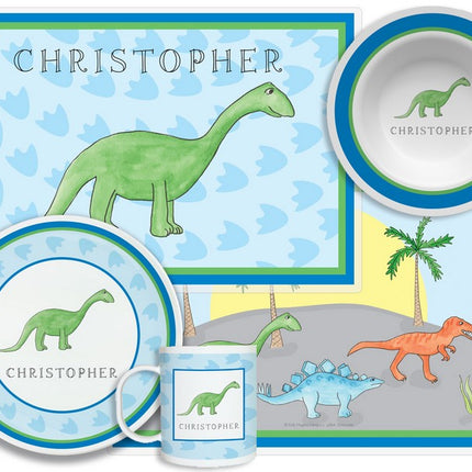 Personalized Childrens Dinomite 4 Piece Table Set