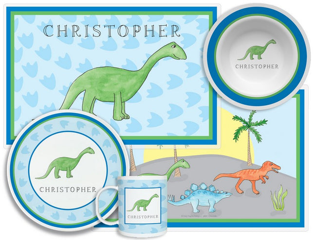 Personalized Childrens Dinomite 4 Piece Table Set