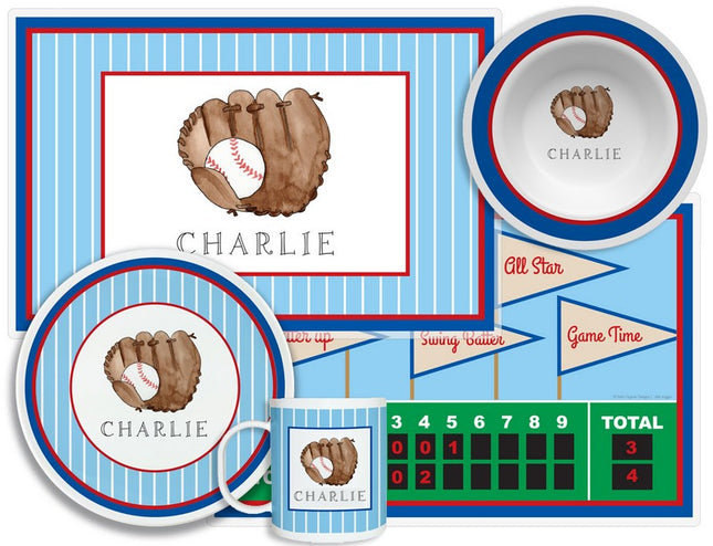 Personalized Childrens Slugger 4 Piece Table Set