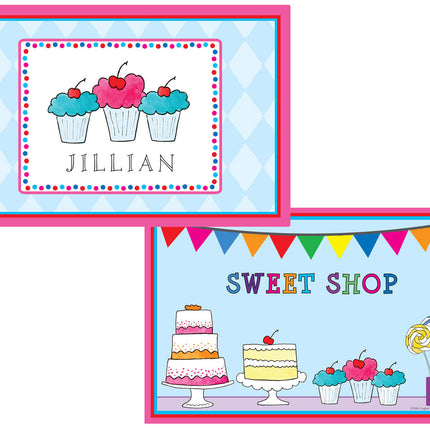 Personalized Childrens Sweet Shop Placemat