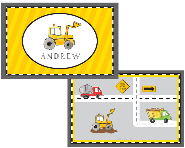 Personalized Childrens Digit Placemat