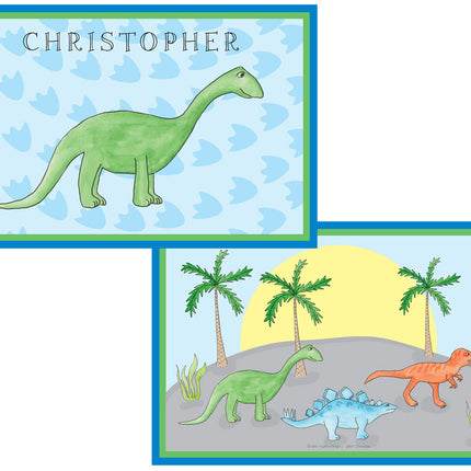 Personalized Childrens Dinomite Placemat