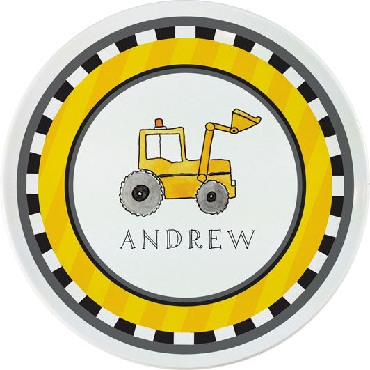 Personalized Childrens Digit Dining Plate