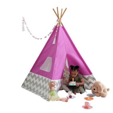 Kidkraft Deluxe Play Teepee - Pink