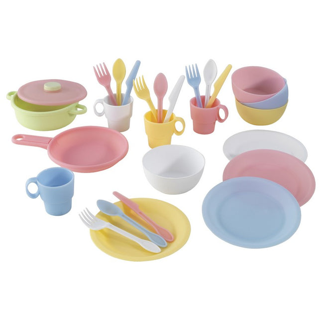 KidKraft Kitchen Cooking and Flatware Set - 27 Piece
