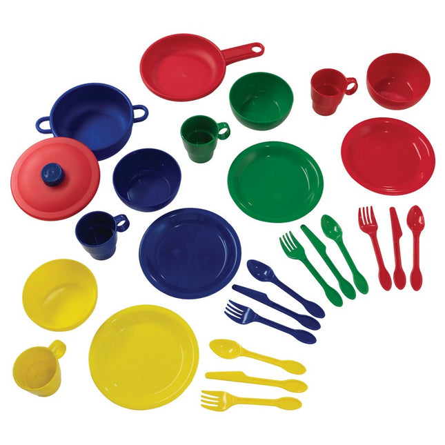 KidKraft 27 Piece Primary Color Kitchen Playset