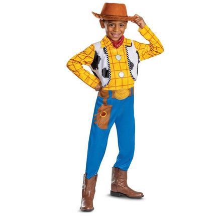 Kids Classic Disney Pixar Toy Story 5 Woody Jumpsuit Costume