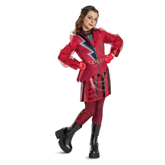 Kids Deluxe Disney Descendants 5: Wicked Wonderland Red Costume