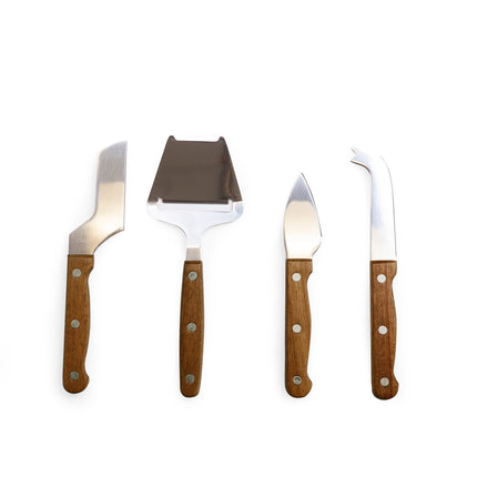 Monogram - Acacia Circo Cheese Cutting Board & Tools Set