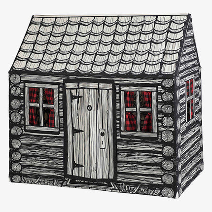 Log Cabin Play Tent for Kids