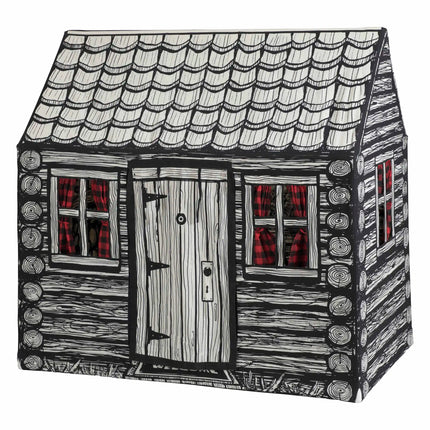 Log Cabin Play Tent for Kids