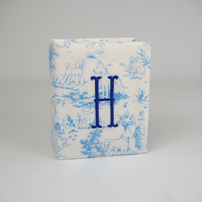 Personalized Heirloom Hardbound Photo Album - Hounds Toile Small
