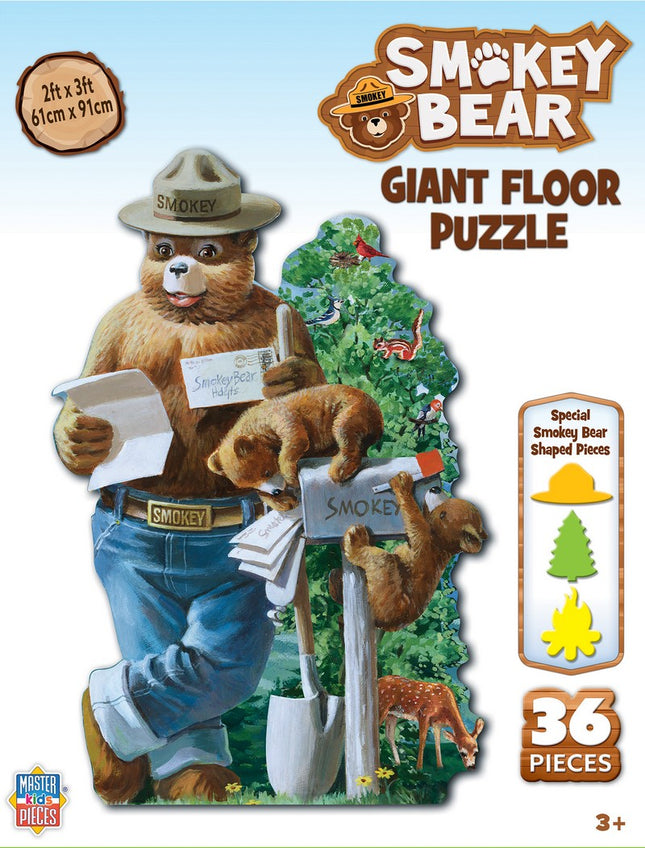 Smokey Bear 36 Piece Shaped Floor Puzzle
