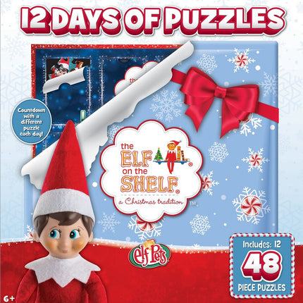 12 Days of Elf on the Shelf Puzzles Advent Calendar
