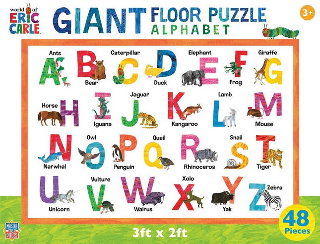 Eric Carle - Alphabet 48 Piece Floor Puzzle