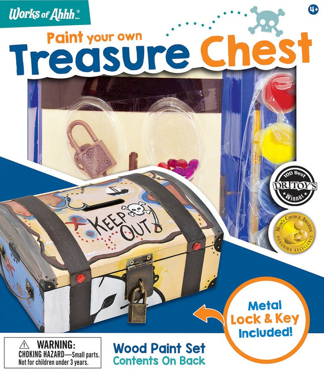 Treasure Chest Wood Paint Kit