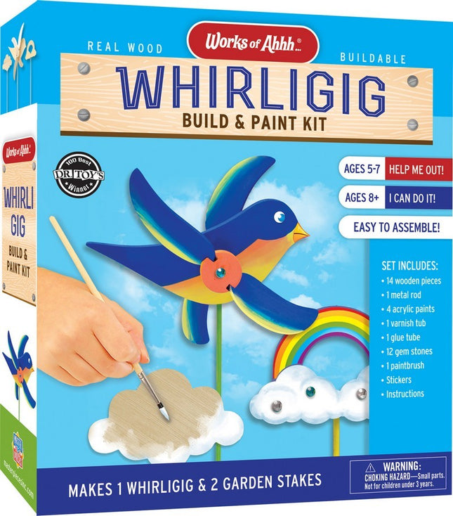 Whirlygig Buildable Wood Paint Kit