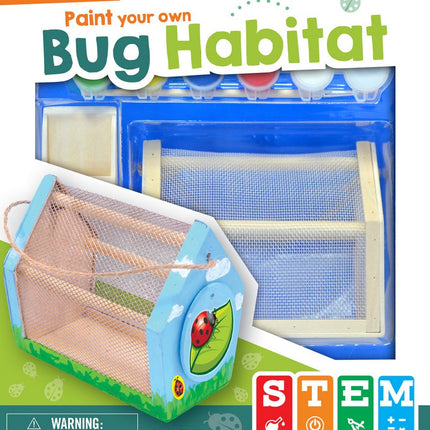 Bug Habitat Wood Paint Kit