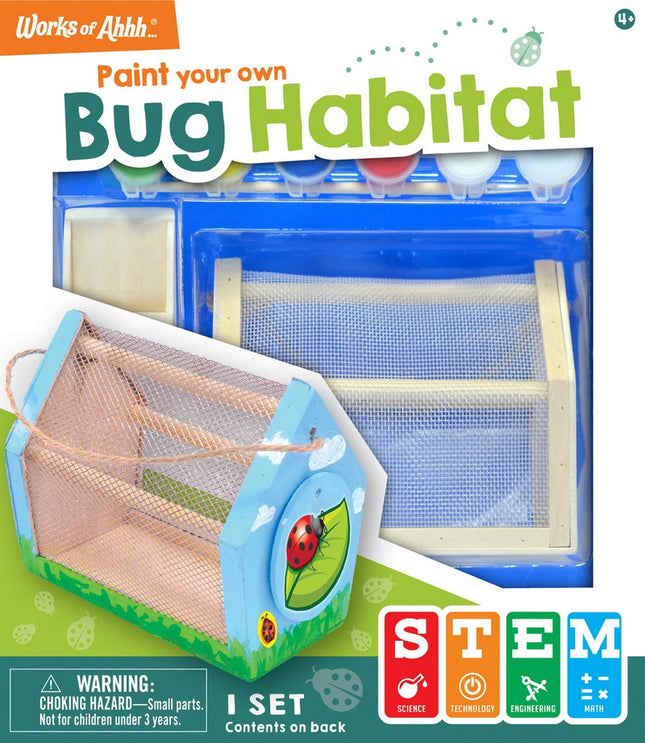 Bug Habitat Wood Paint Kit