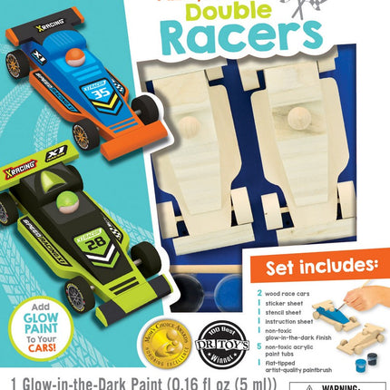 Double Racers Wood Paint Kit