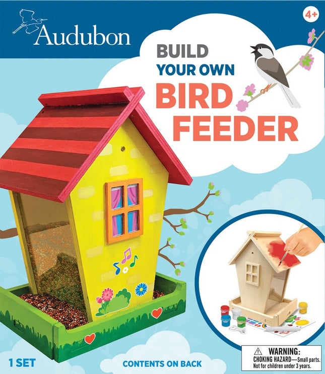 Audubon Birdfeeder Wood Paint Kit