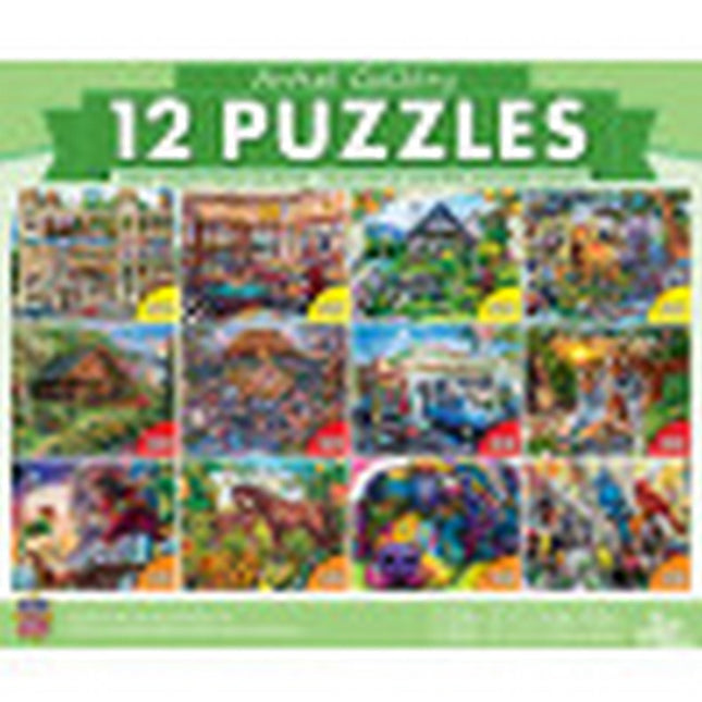 12 Pack Artist Gallery Puzzle Bundle