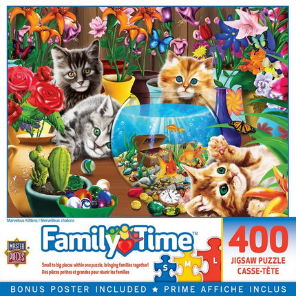 Family Time - Marvelous Kittens 400 Piece Puzzle