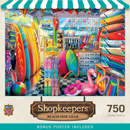 Shopkeepers - Beach Side Gear 750 Piece Puzzle
