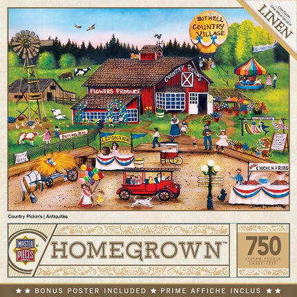 Homegrown - Country Pickens 750 Piece Puzzle