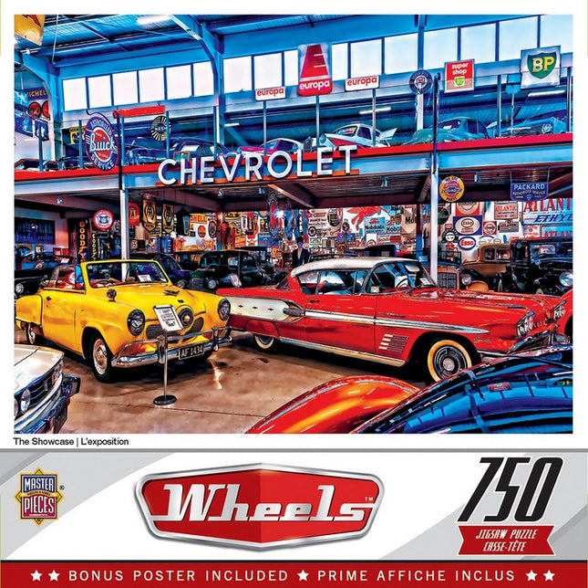 Wheels - The Showcase 750 Piece Puzzle