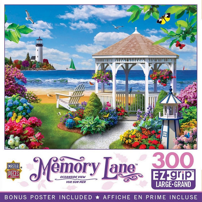 Memory Lane - Oceanside View 300 Piece EZ Grip Puzzle