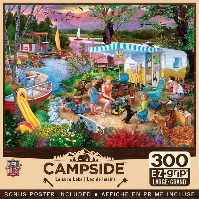 Campside - Leisure Lake 300 Piece EZ Grip Puzzle