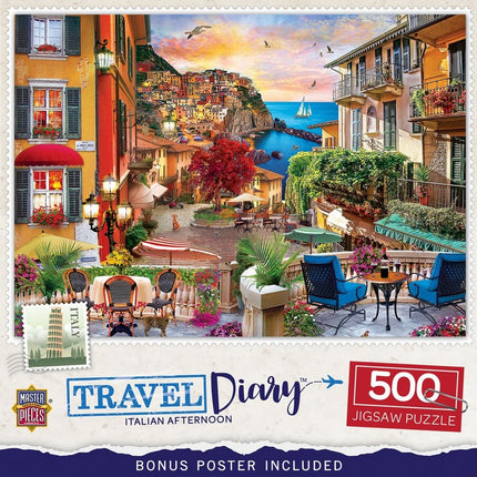 Travel Diary - Italian Afternoon 500 Piece Puzzle