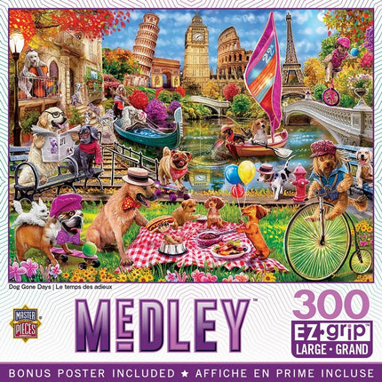 Medley - Dog Gone Days 300 Piece EZ Grip Puzzle