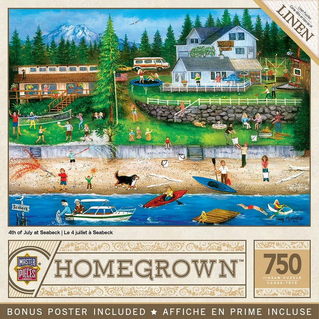 Homegrown - 4th of July at Seabeck 750 Piece Puzzle