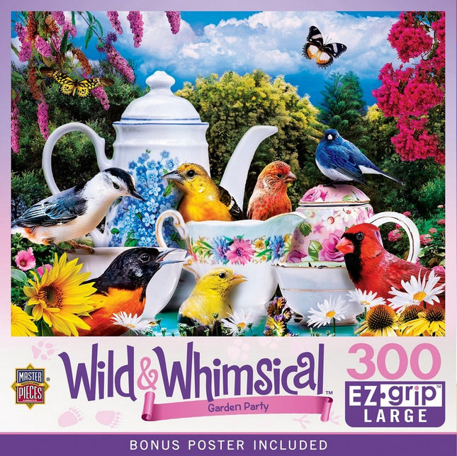 Wild & Whimsical - Garden Party 300 Piece EZ Grip Puzzle