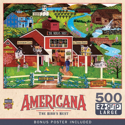 Americana - The Bird's Nest EZ Grip 500 Piece EZ Grip Puzzle