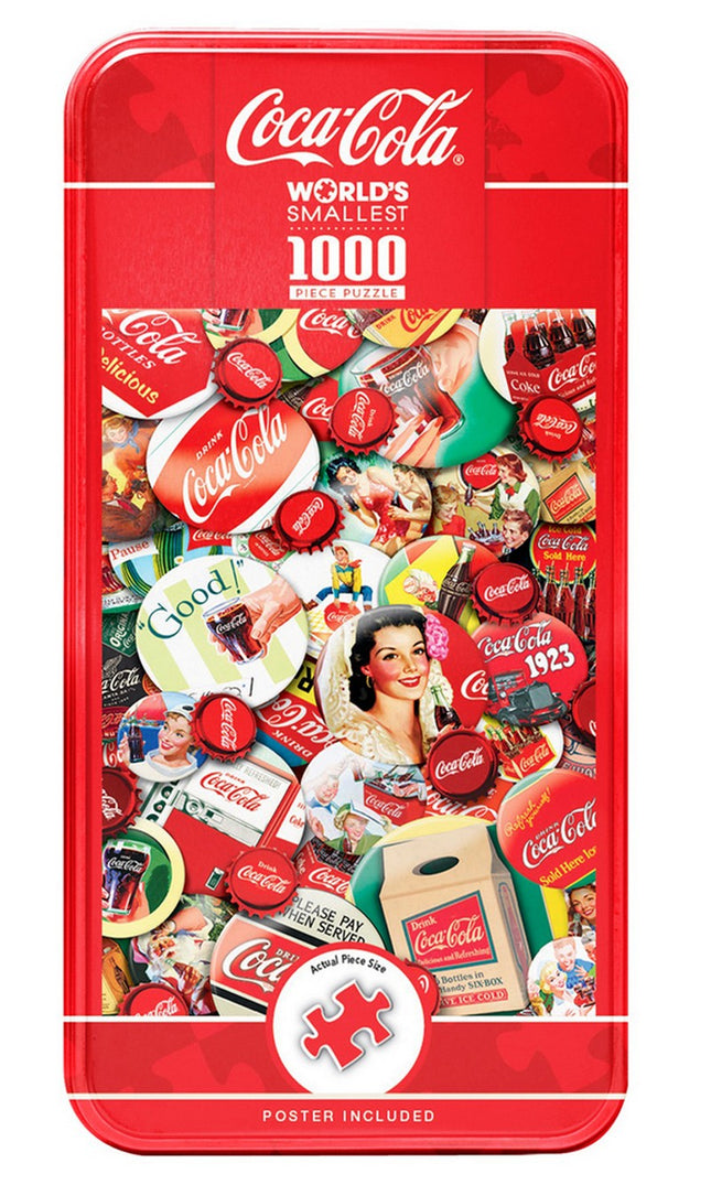 World's Smallest - Coca-Cola Caps 1000 Piece Puzzle