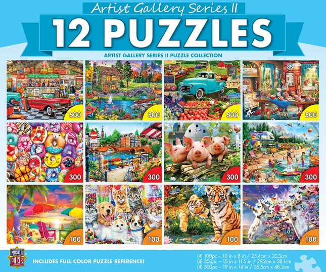 Artist Gallery Puzzle Bundle - 12 Pack