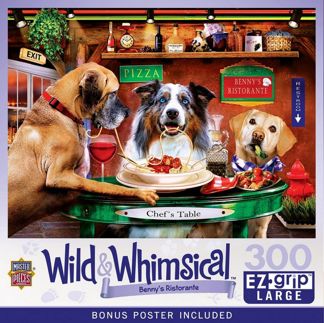 Wild & Whimsical - Benny's Ristorante 300 Piece EZ Grip Puzzle