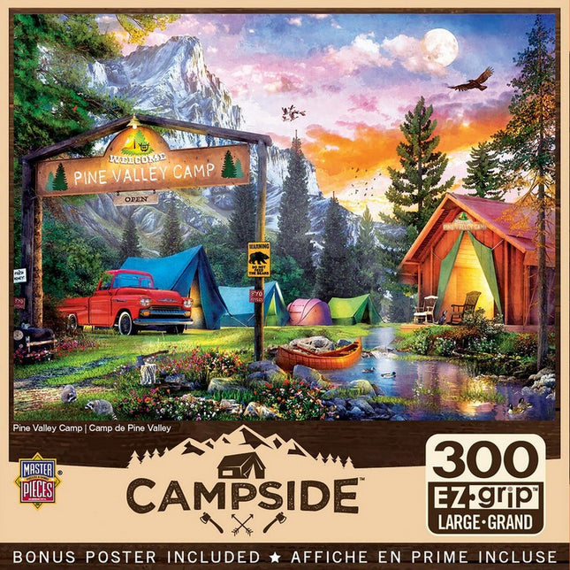 Campside - Pine Valley Camp 300 Piece EZ Grip Puzzle
