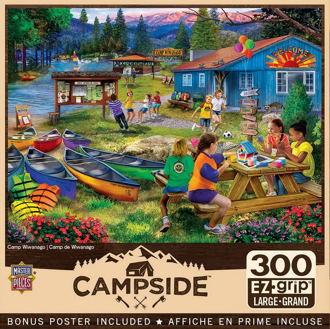 Campside - Camp Wiwanago 300 Piece EZ Grip Puzzle