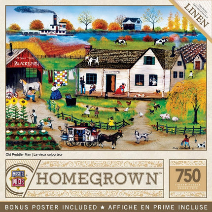 Homegrown - Old Peddler Man 750 Piece Puzzle